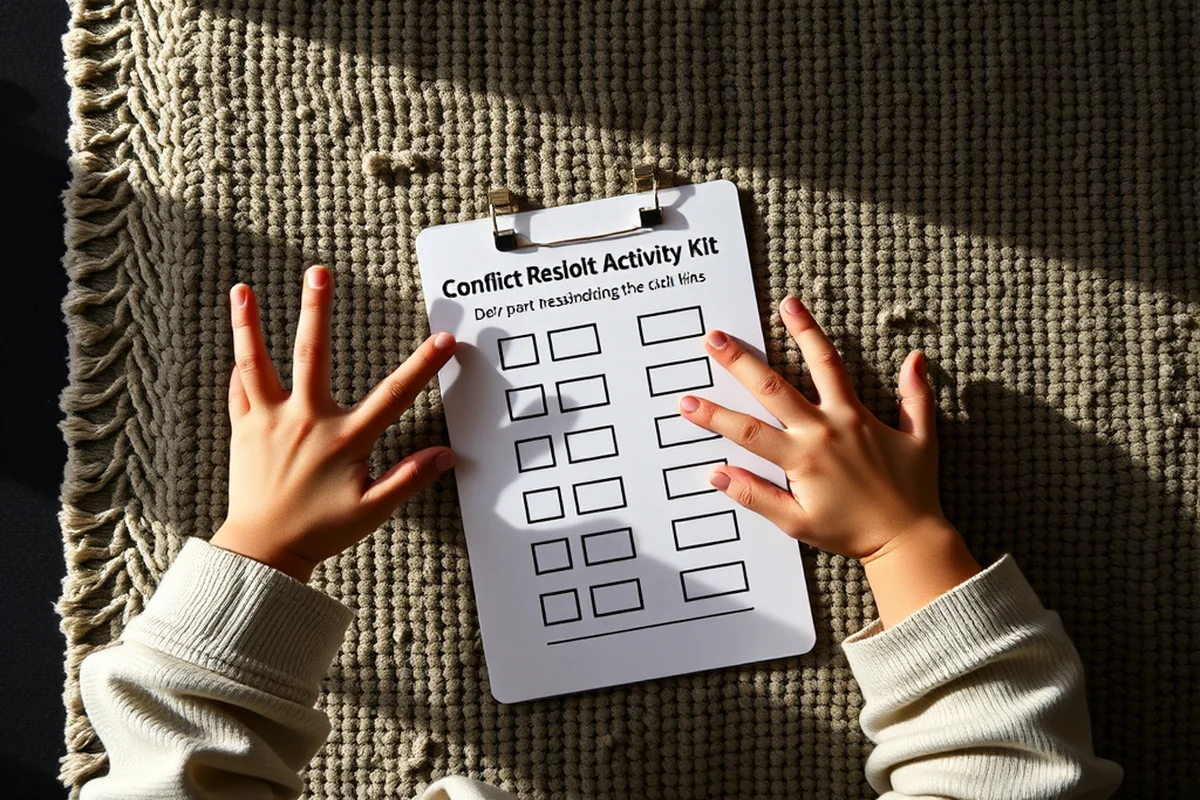children learn conflict resolution skills from checklist — Children Learn Conflict Resolution Skills From Checklist (the finished result)